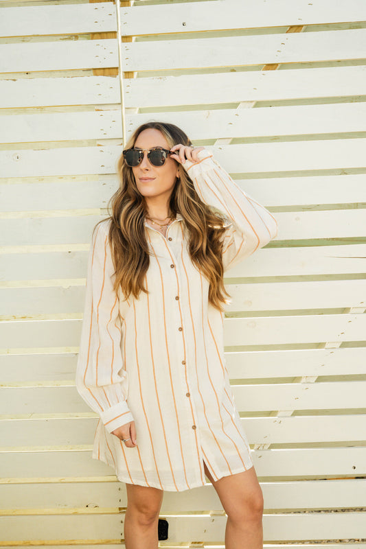Striped Mini Dress