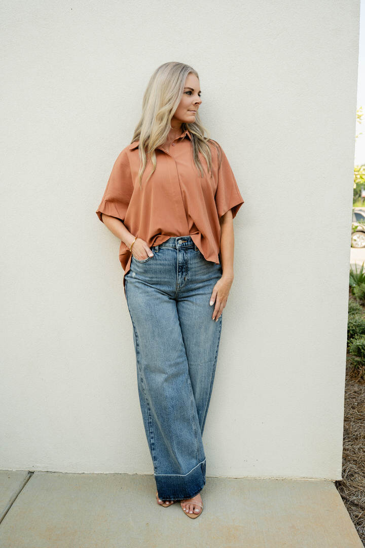RELAXED SHORT SLEEVE SHIRT