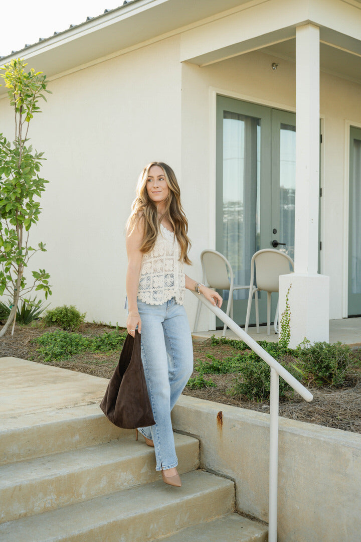 BOHEMIAN LACE TANK TOP