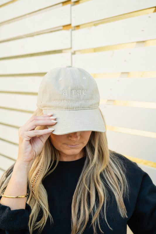 a|rae embroidered cap