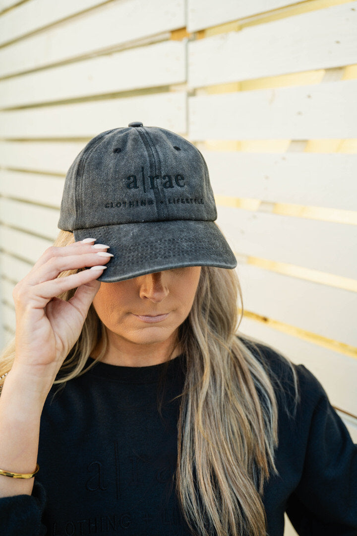 a|rae embroidered cap