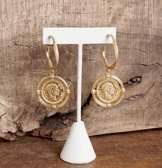 Coin Earrings