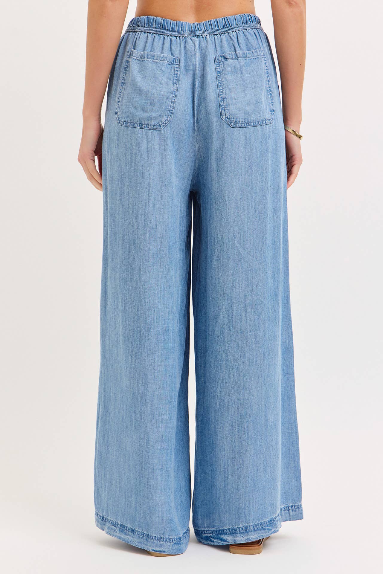 Palazzo Denim Pants