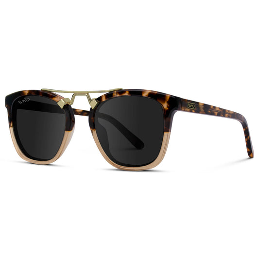 Demi - Crystal Brown Tortoise / Black Lens