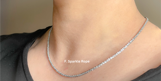 Sparkle Silver Necklace