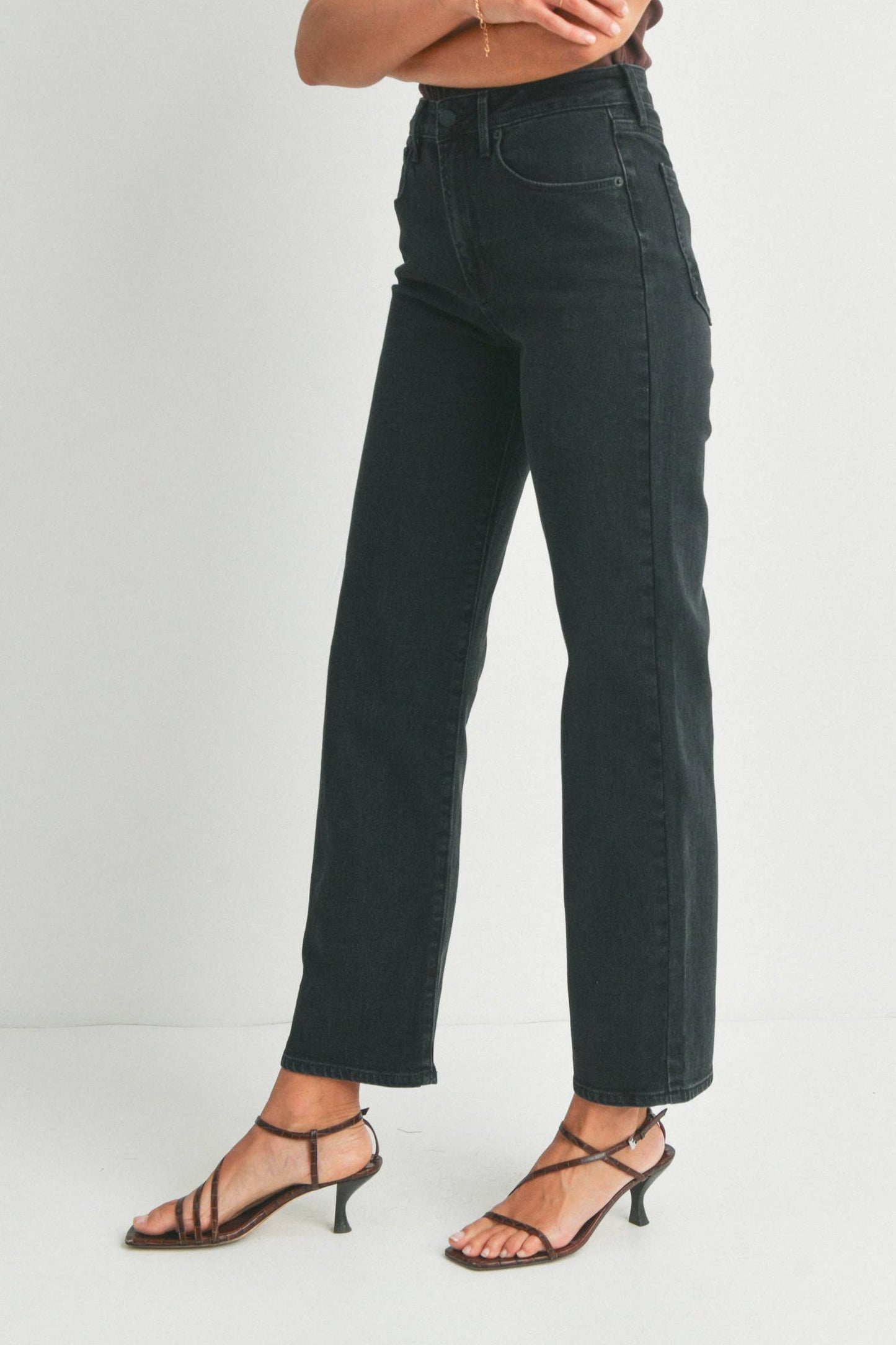 Black Relaxed Jean