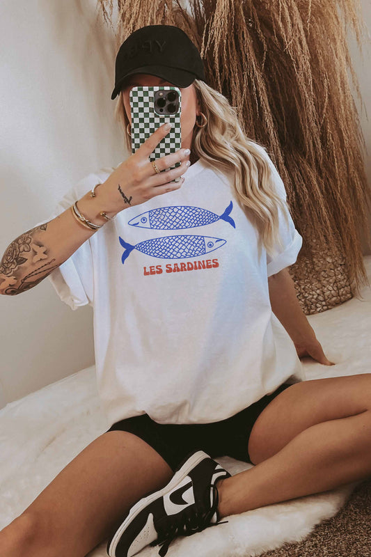 LES SARDINES OVERSIZED TEE