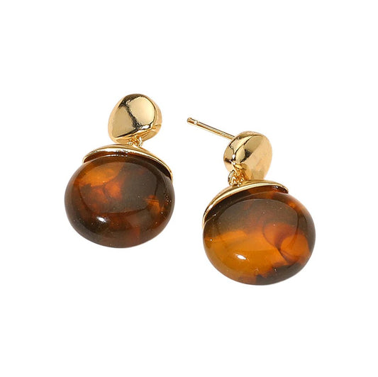 Tortoise Dangle Earrings