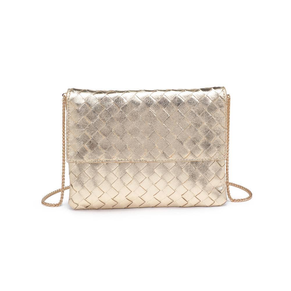 Ivy Woven Clutch