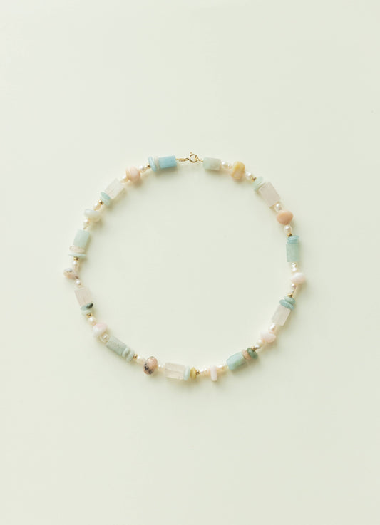 Ray - Beachy Chunky Beaded Necklace
