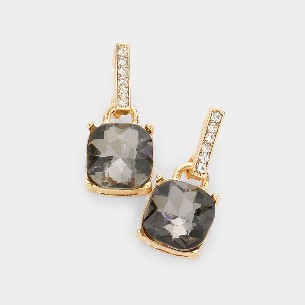 Cushion Square Dangle Earring