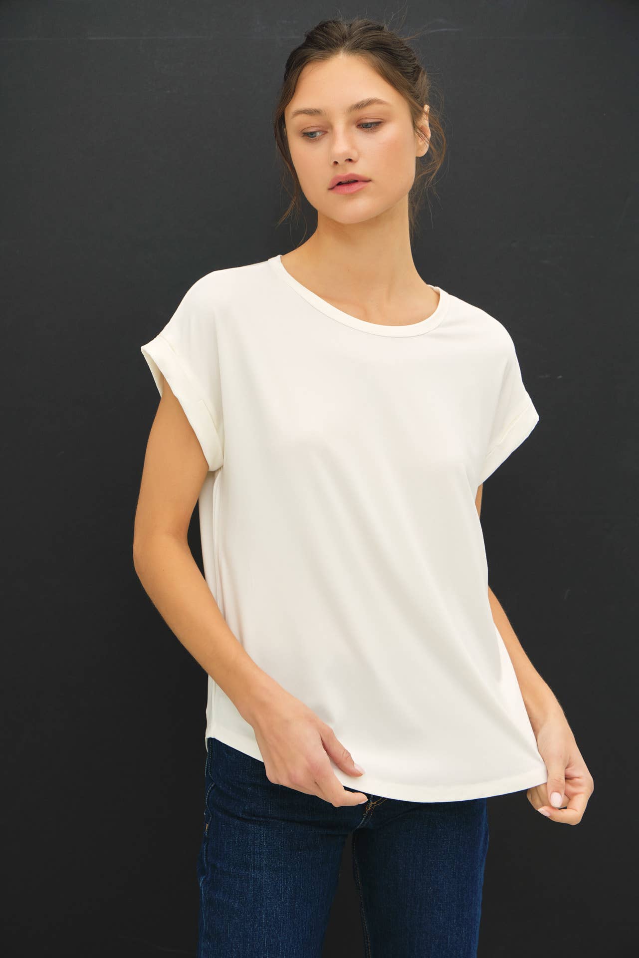 Cap Sleeve Basic Tee