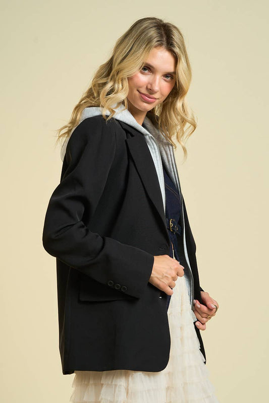 Hoodie Blazer