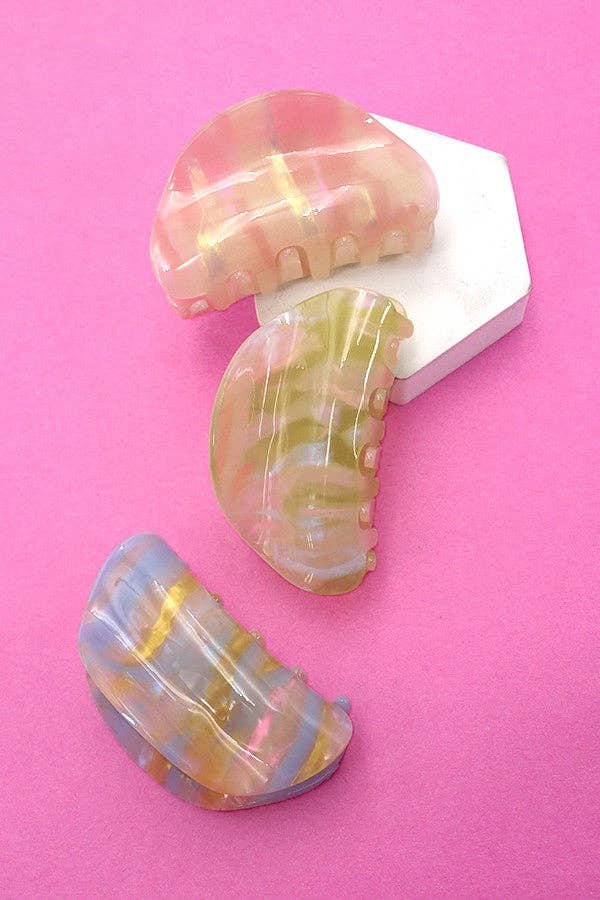 HALF MOON HAIR CLAW CLIPS